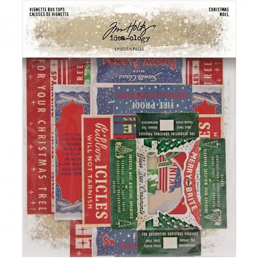 Idea-Ology Vignette Box Tops - Christmas