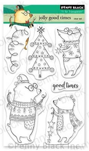 Clear Stamps - Jolly Good Times