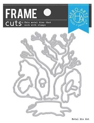 Hero Arts Frame Cut Dies - Winter Tree and Animals