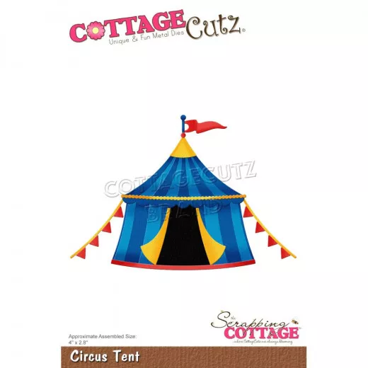 Cottage Cutz Die - Circus Tent