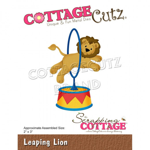 Cottage Cutz Die - Leaping Lion