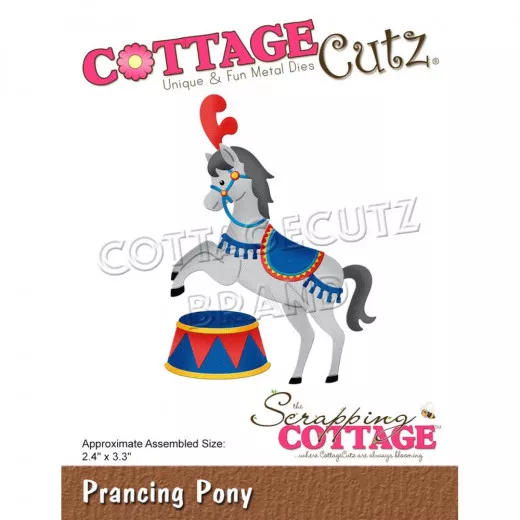 Cottage Cutz Die - Prancing Pony