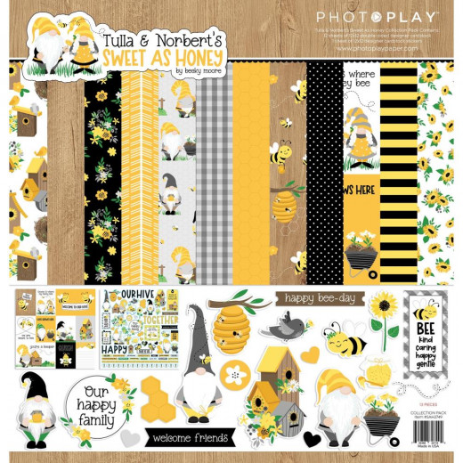 PhotoPlay Sweet As Honey 12x12 Collection Pack