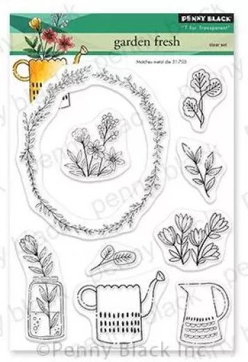 Clear Stamps - Garden Fresh