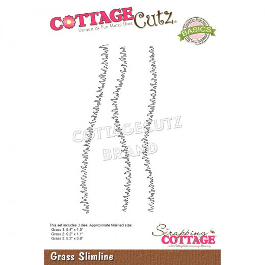 CottageCutz Slimline Dies - Grass