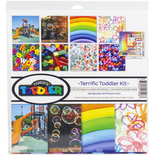 Terrific Toddler 12x12 Collection Kit