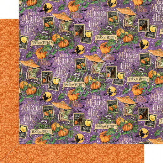 Midnight Tales Designpapier - Hocus Pocus