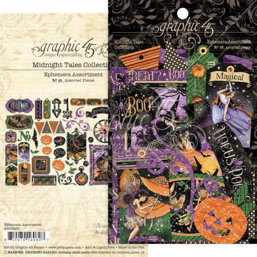 Midnight Tales - Cardstock Die-Cut Assortment