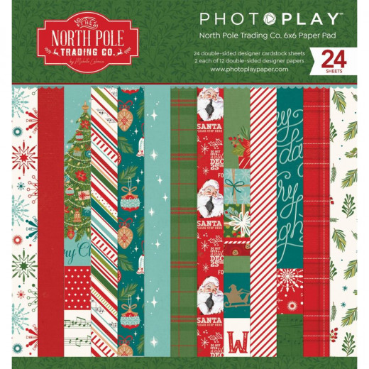 PhotoPlay The North Pole Trading Co. 6x6 Paper Pad