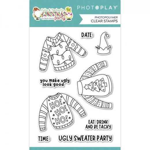 PhotoPlay Clear Stamps - Ugly Sweater