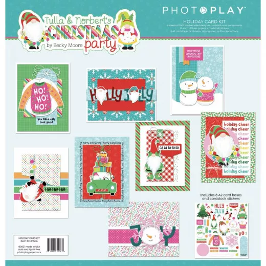 PhotoPlay Collection Card Kit - Tulla Norberts Christmas Party