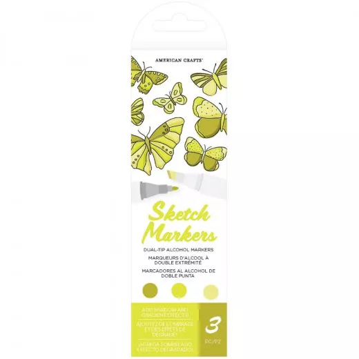 Sketch Markers Dual-Tip Alcohol Marker - Key Lime