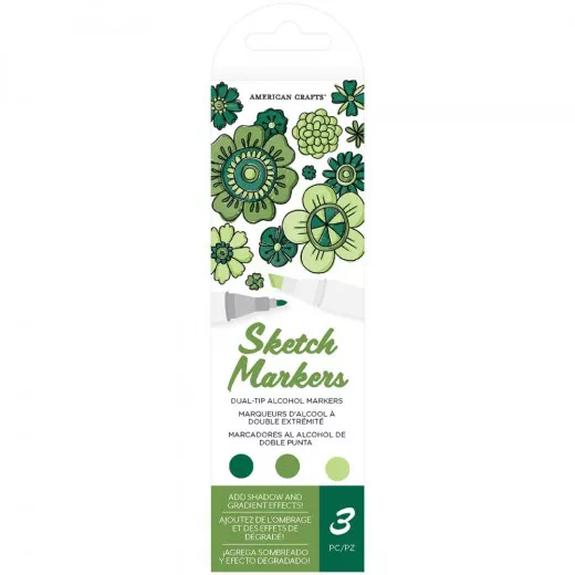 Sketch Markers Dual-Tip Alcohol Marker - Shamrock