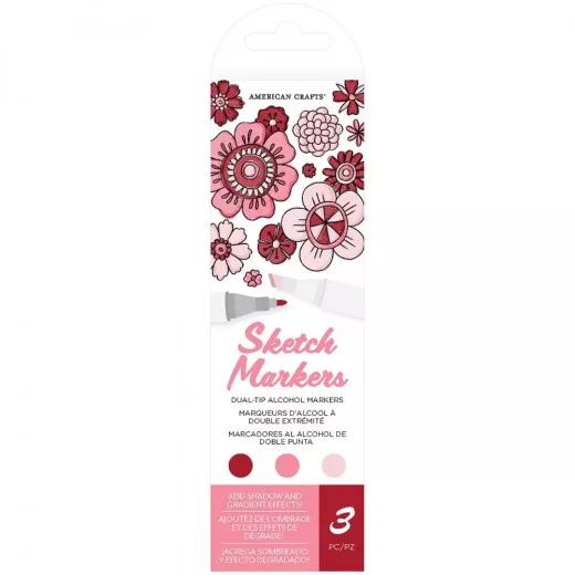 Sketch Markers Dual-Tip Alcohol Marker - Antique Rose