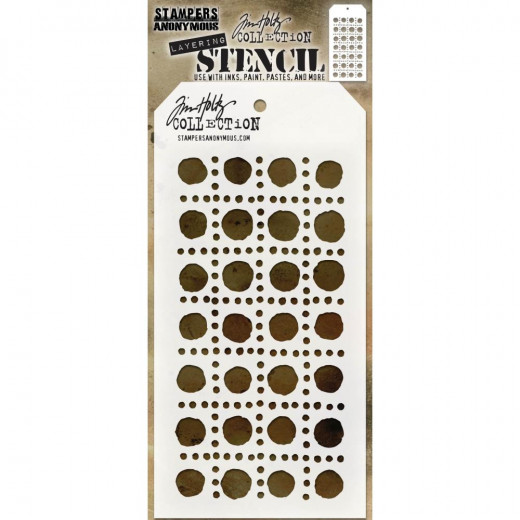 Tim Holtz Layered Stencil - Dotted Line