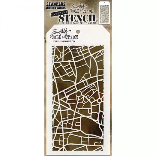 Tim Holtz Layered Stencil - Metropolis