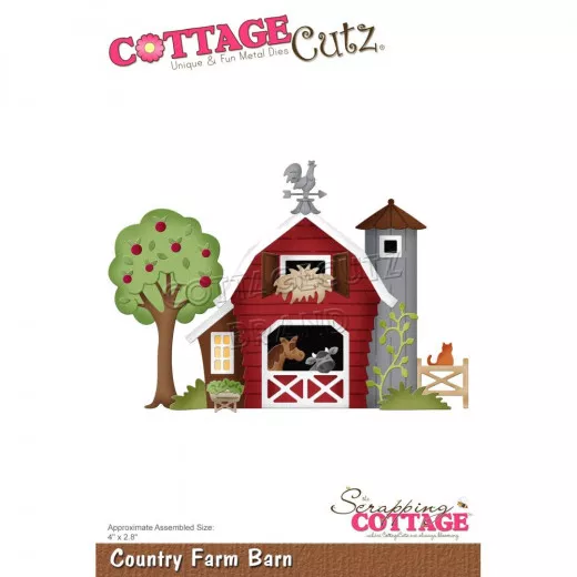 Cottage Cutz Die - Country Farm Barn