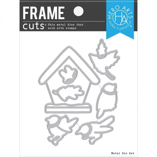 Hero Arts Fancy Dies - Christmas Robins Frame Cuts