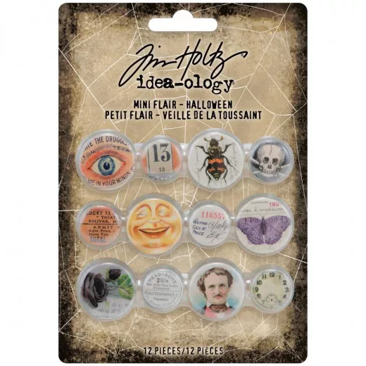 Idea-Ology Mini Flair Buttons - Halloween