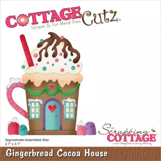 Cottage Cutz Die - Gingerbread Cocoa House