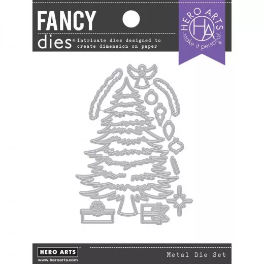 Hero Arts Fancy Dies - Christmas Tree Pieces