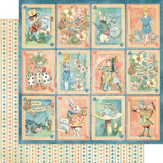 Alices Tea Party Designpapier - Dreamy