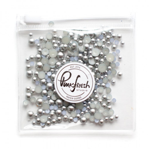 Metallic Pearls Essentials - Matte Silver