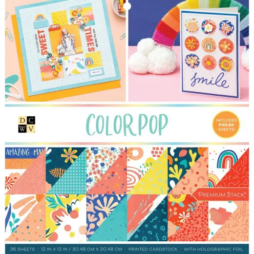 Color Pop 12x12 Premium Stack