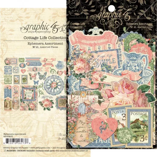 Cottage Life Cardstock Die-Cut Ephemera Assortment