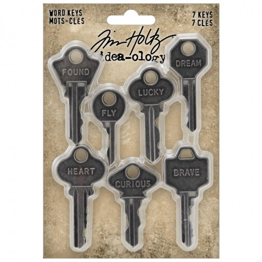 Idea-Ology Metal Word Keys