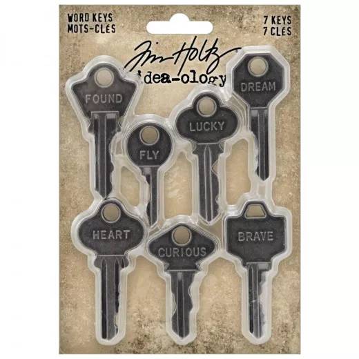 Idea-Ology Metal Word Keys