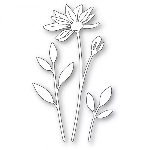 Memory Box Die - Daisy Blossom Stem