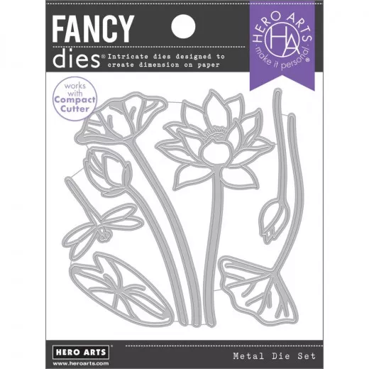 Hero Arts Fancy Dies - Water Lilies