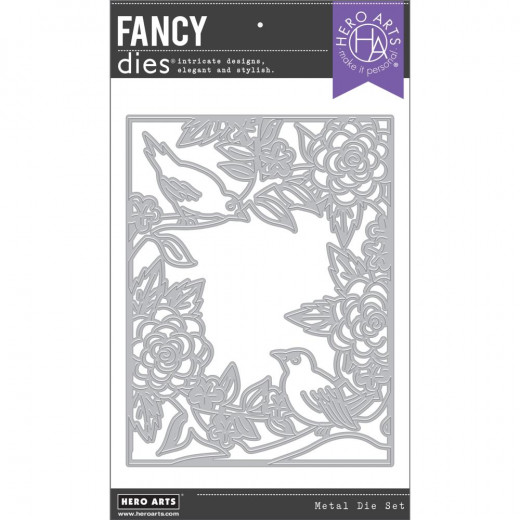 Hero Arts Fancy Dies - Birds and Flowers Cover Plate