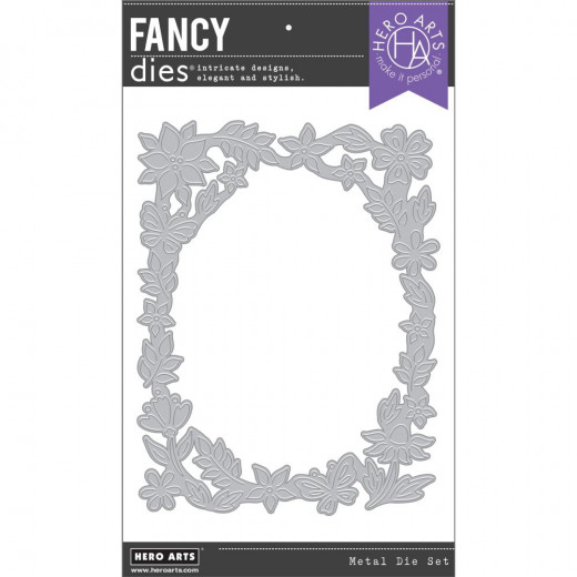 Hero Arts Fancy Dies - Floral Border