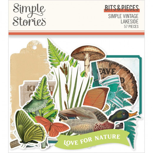 Bits & Pieces Die-Cuts - Simple Vintage Lakeside