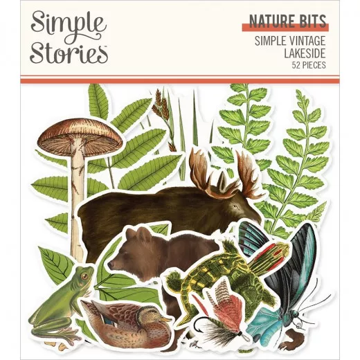 Bits & Pieces Die-Cuts - Vintage Lakeside Nature