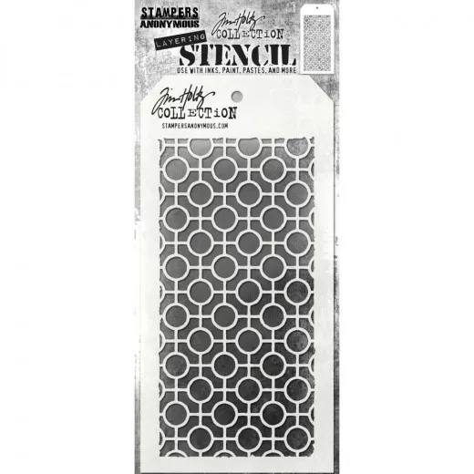 Tim Holtz Layered Stencil - Linked Circles