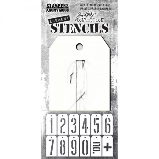 Tim Holtz Element Stencils - Mechanical