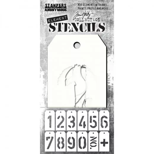 Tim Holtz Element Stencils - Freight