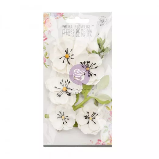 Mulberry Paper Flower - Lovely Notes Strawberry Milkshake