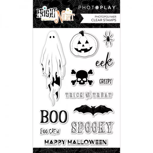 PhotoPlay Clear Stamps - Fright Night