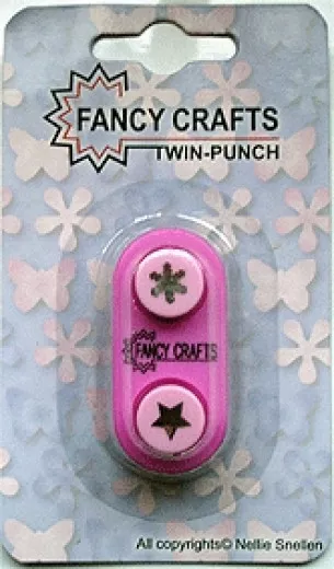 Twin Mini Punch Star - Snowflake