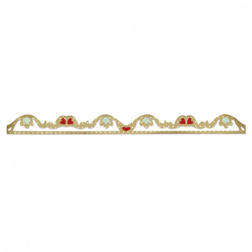 Decorative Strip Die - Romantic Ruffle