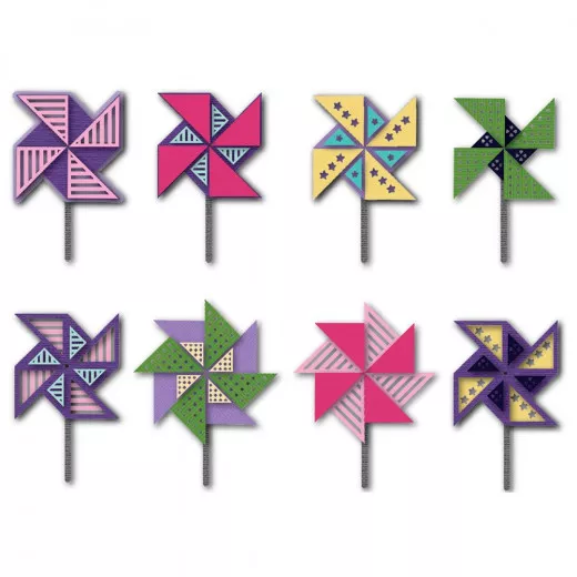 Triplits Die Set - Pinwheels