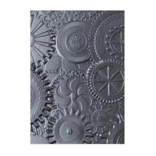 3D Embossing Folder - Mechanics