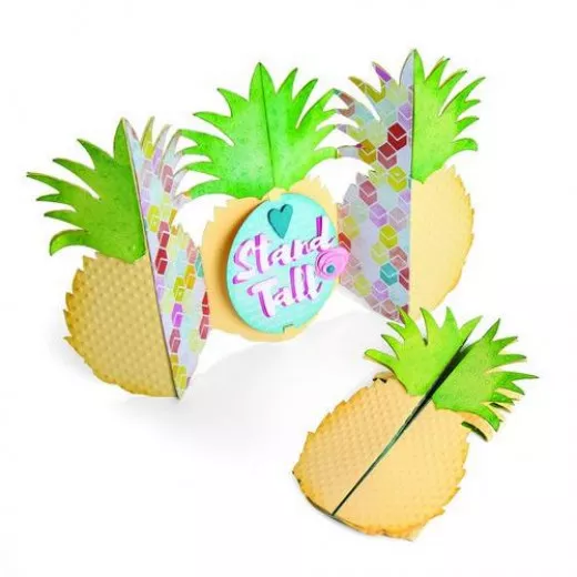 Thinlits Die - Card Pineapple Fold-a-Long