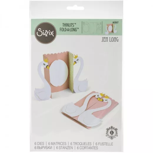 Thinlits Die Set - Card Swan Fold-a-Long