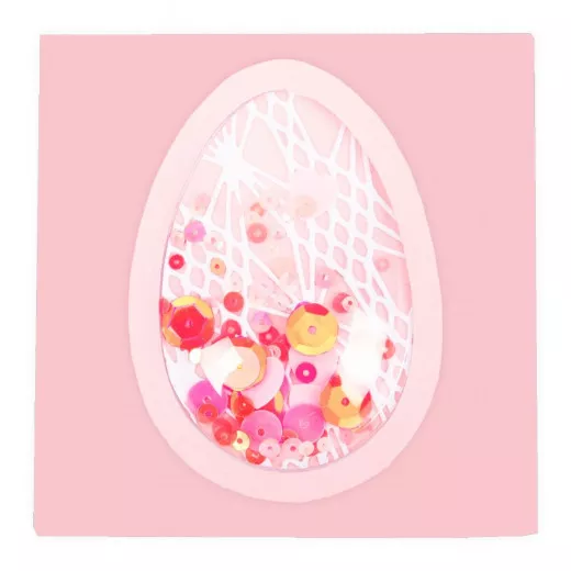 Sizzix Shaker Domes - Egg Balloon