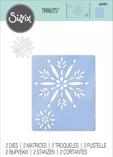 Thinlits Die Set - Cut-Out Snowflakes